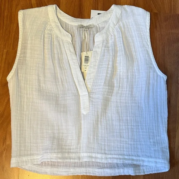 BNWT Z Supply White Sleeveless Top and Shorts Set - Picture 3 of 4